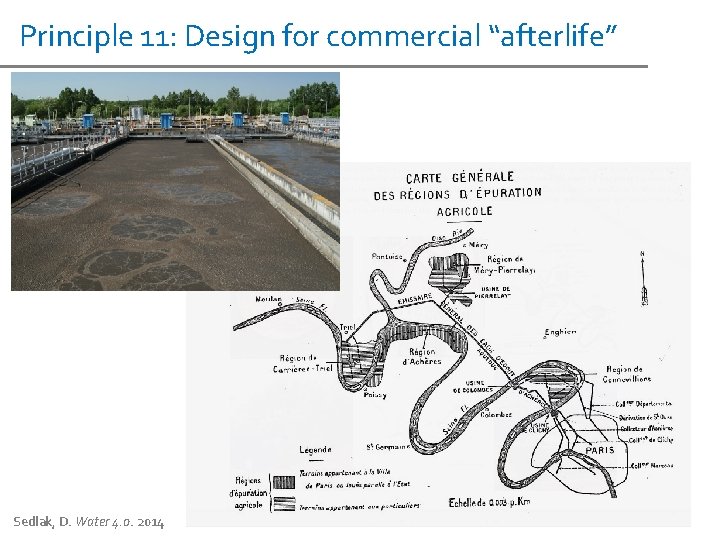 Principle 11: Design for commercial “afterlife” Sewage farms in Paris on Seine River (1890’s)