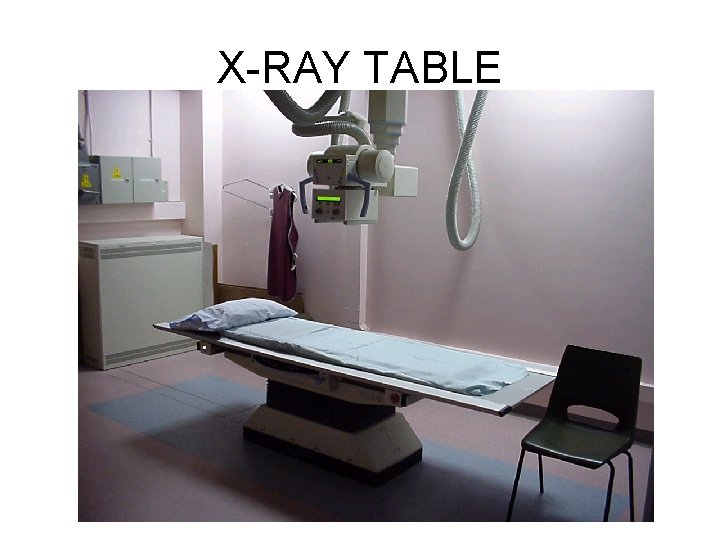 X-RAY TABLE 
