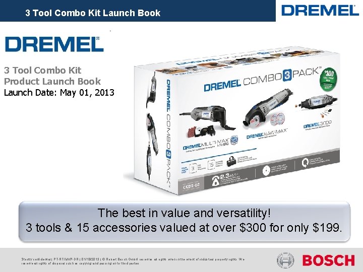 3 Tool Combo Kit Launch Book 3 Tool Combo Kit Product Launch Book Launch