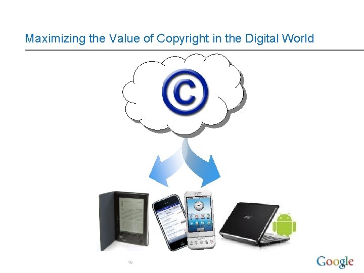 Maximizing the Value of Copyright in the Digital World 15 15 