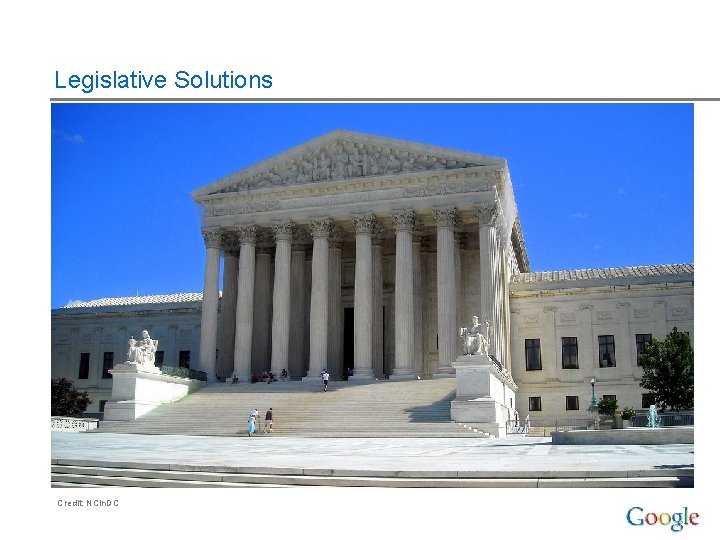 Legislative Solutions Credit: NCin. DC 17 