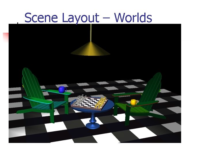 Scene Layout – Worlds 