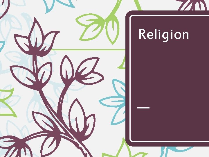 Religion 