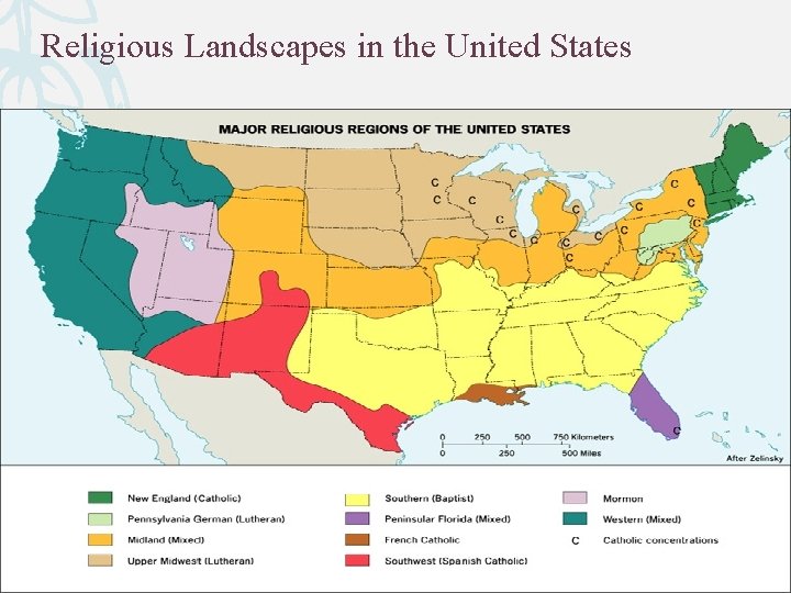 Religious Landscapes in the United States 