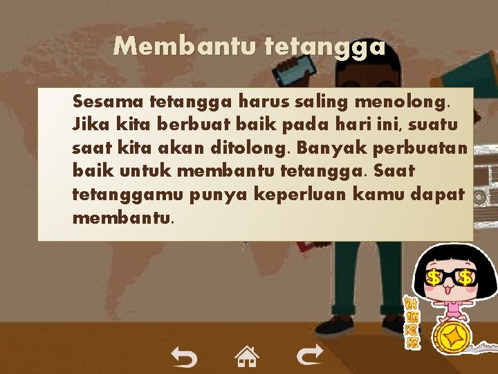 Membantu tetangga Sesama tetangga harus saling menolong. Jika kita berbuat baik pada hari ini, Membantu tetangga Sesama tetangga harus saling menolong. Jika kita berbuat baik pada hari ini,