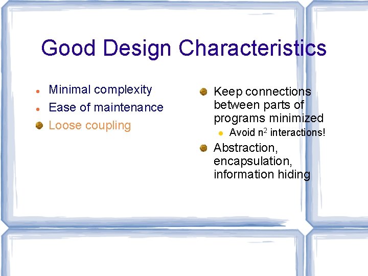 The Software Design Process CPSC 315 Programming Studio