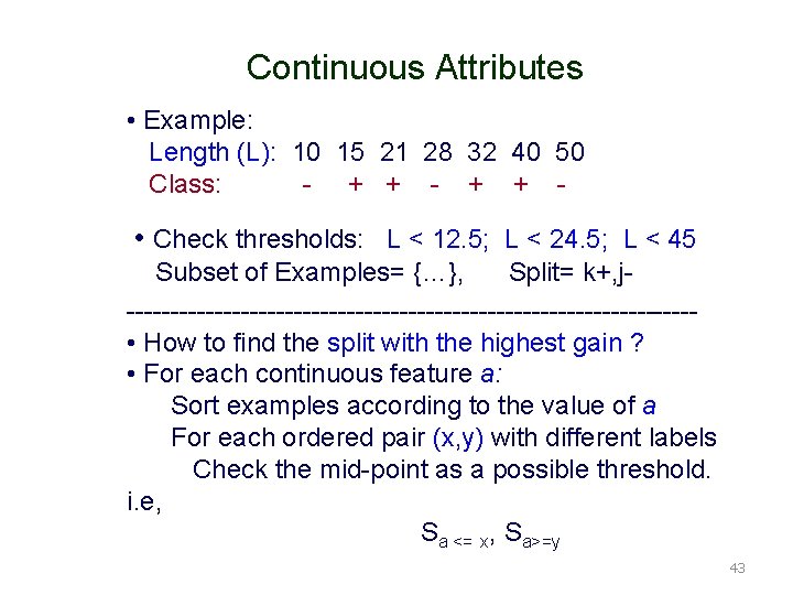 Machine Learning Lecture 10 Decision Tree Learning 1