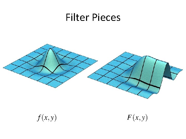 Filter Pieces 