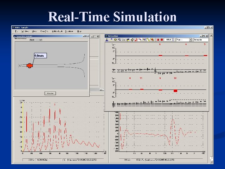 Real-Time Simulation 0, 0 mm 