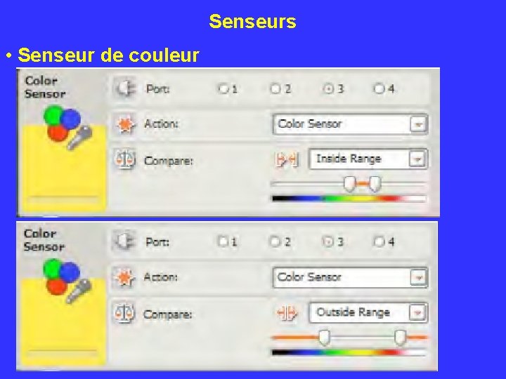 Senseurs • Senseur de couleur 