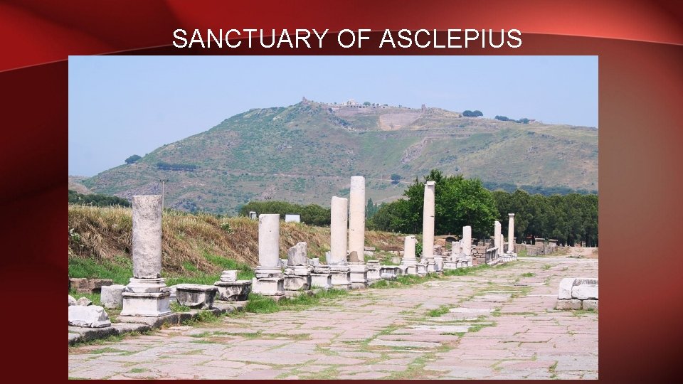 SANCTUARY OF ASCLEPIUS 