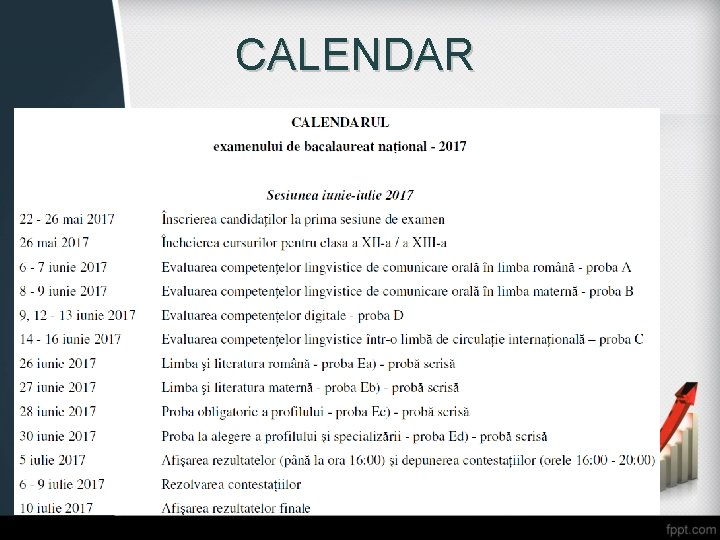 CALENDAR 