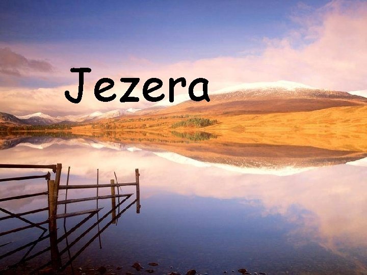 Jezera 