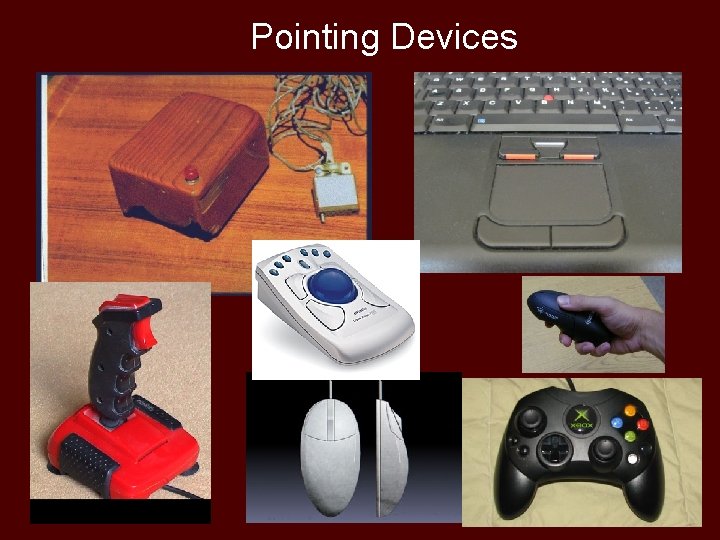 Pointing Devices Pointing Devices