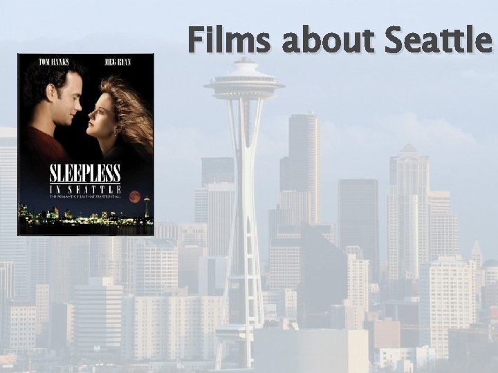 Films about Seattle 