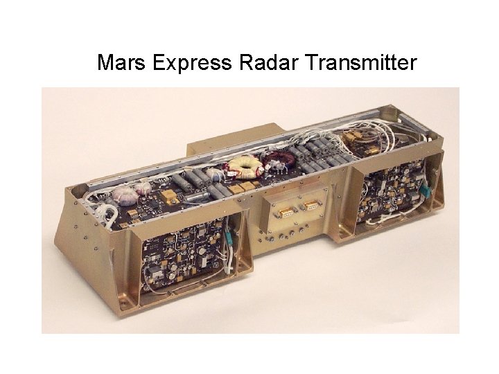 Mars Express Radar Transmitter 