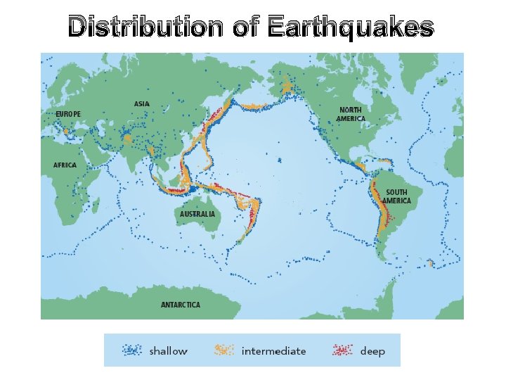 Distribution of Earthquakes 