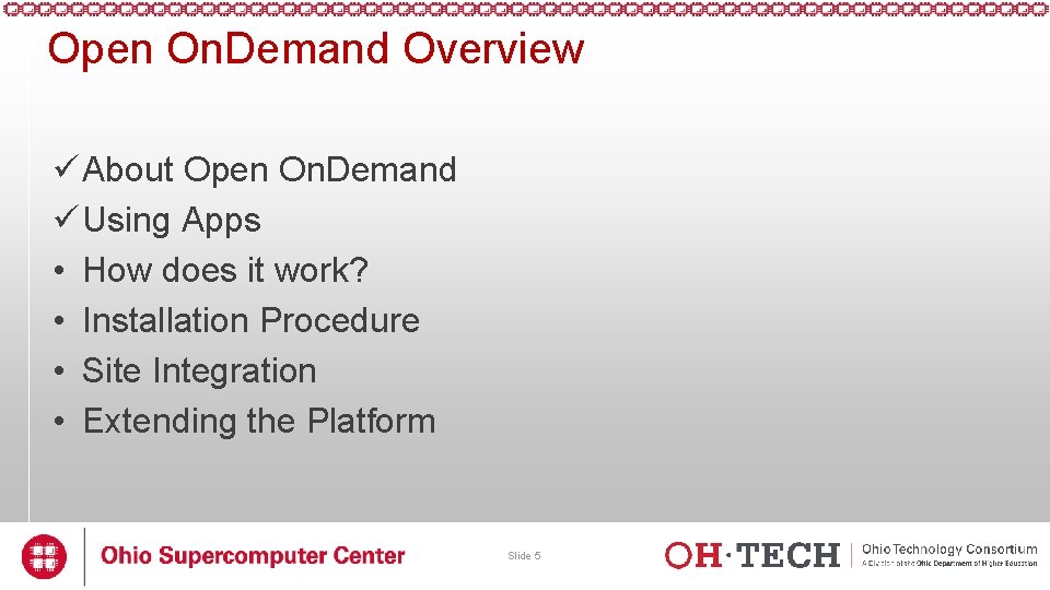 Open On. Demand Overview ü About Open On. Demand ü Using Apps • How Open On. Demand Overview ü About Open On. Demand ü Using Apps • How