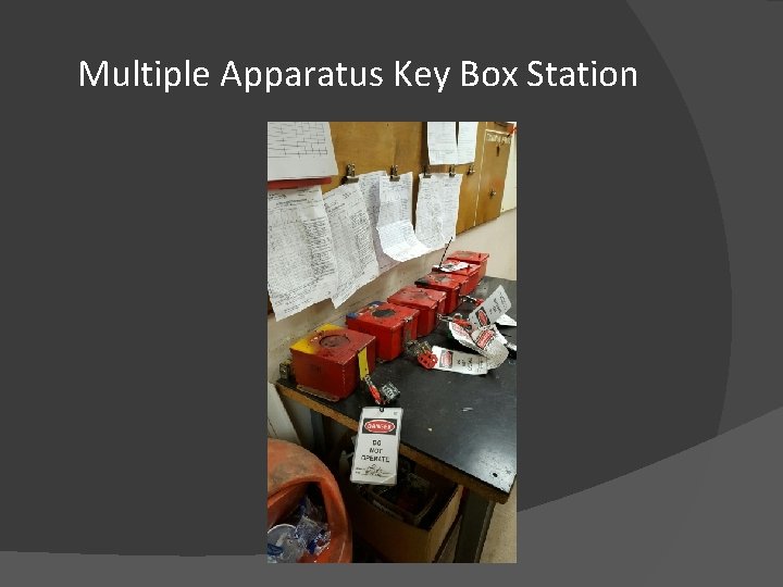 Multiple Apparatus Key Box Station 