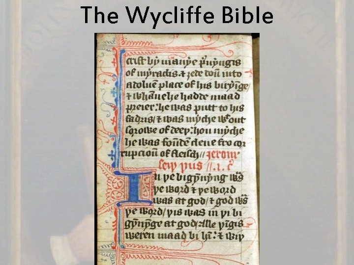 The Wycliffe Bible 