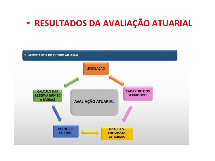  • RESULTADOS DA AVALIAÇÃO ATUARIAL 