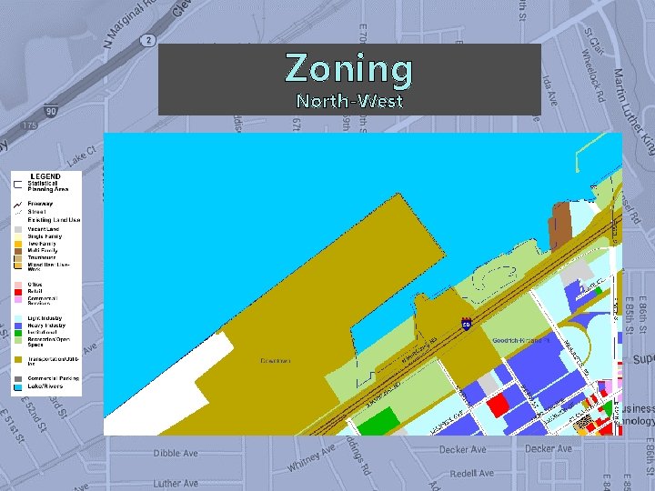 Zoning North-West 