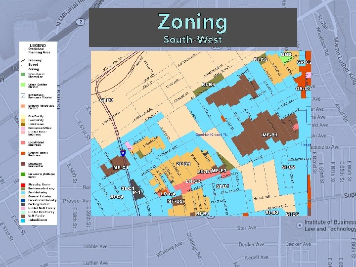 Zoning South-West 