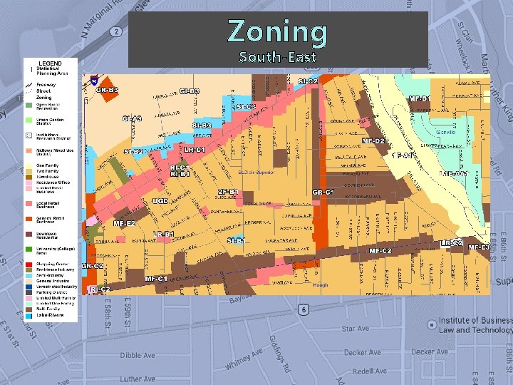 Zoning South-East 