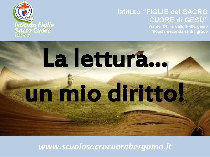 Istituto Sacro Cuore Di Gesù Istituto FIGLIE del SACRO CUORE di GES Via