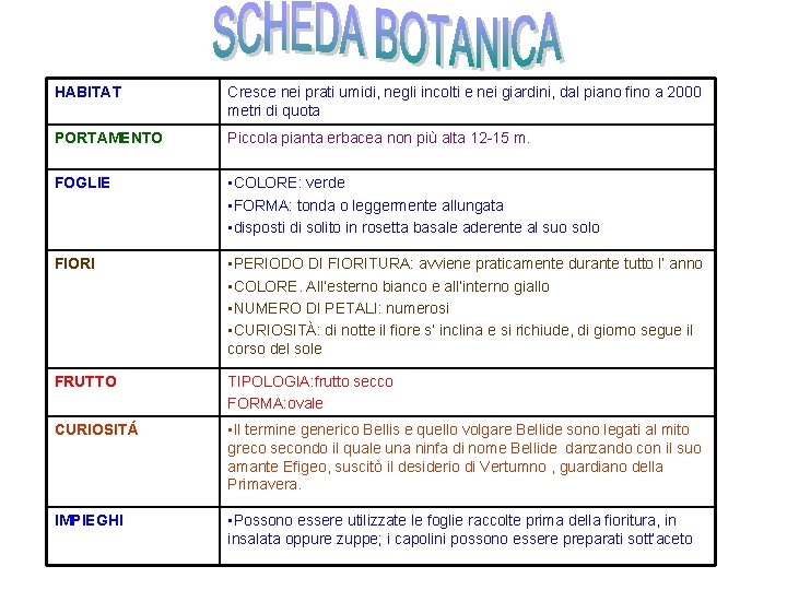 HABITAT Cresce nei prati umidi, negli incolti e nei giardini, dal piano fino a
