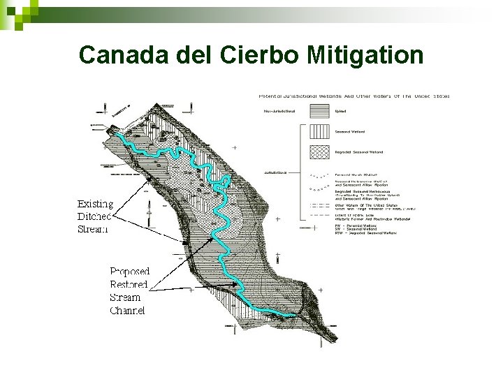 Canada del Cierbo Mitigation 