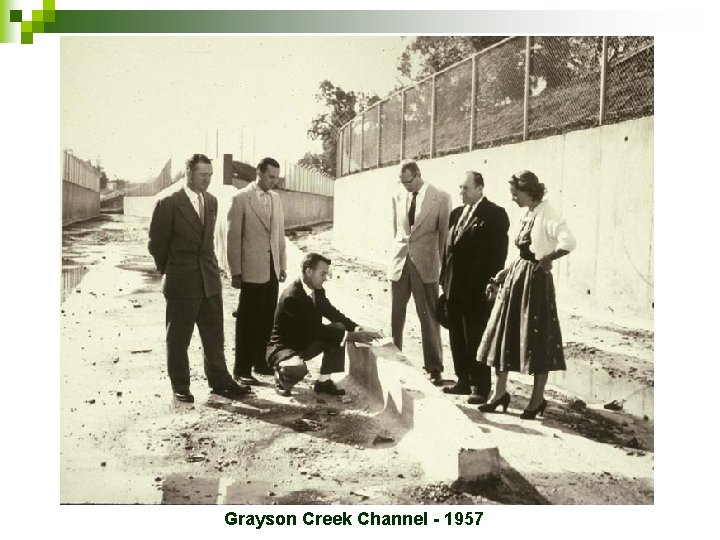 Grayson Creek Channel - 1957 