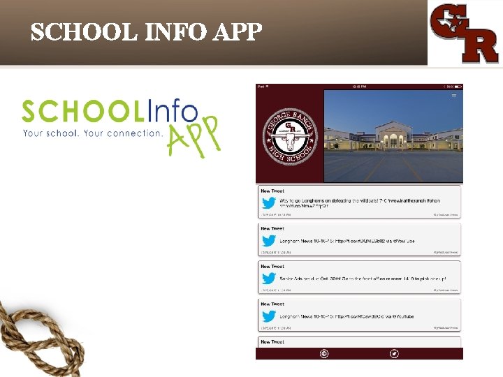 SCHOOL INFO APP SCHOOL INFO APP