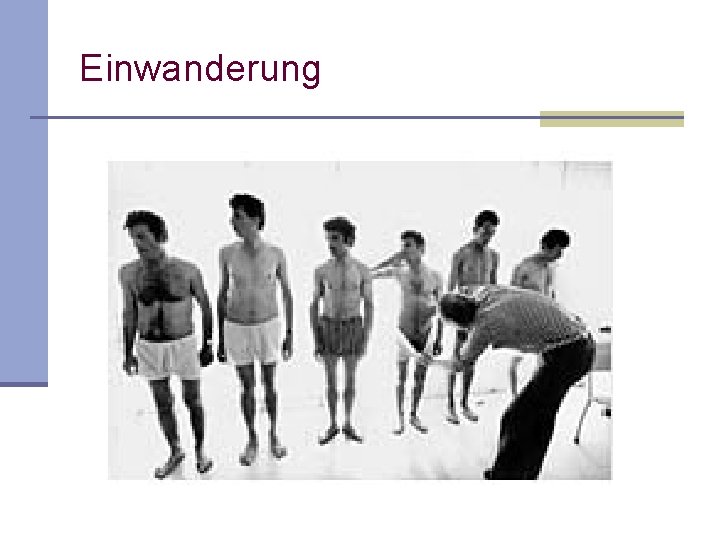 Einwanderung Einwanderung