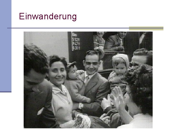 Einwanderung Einwanderung