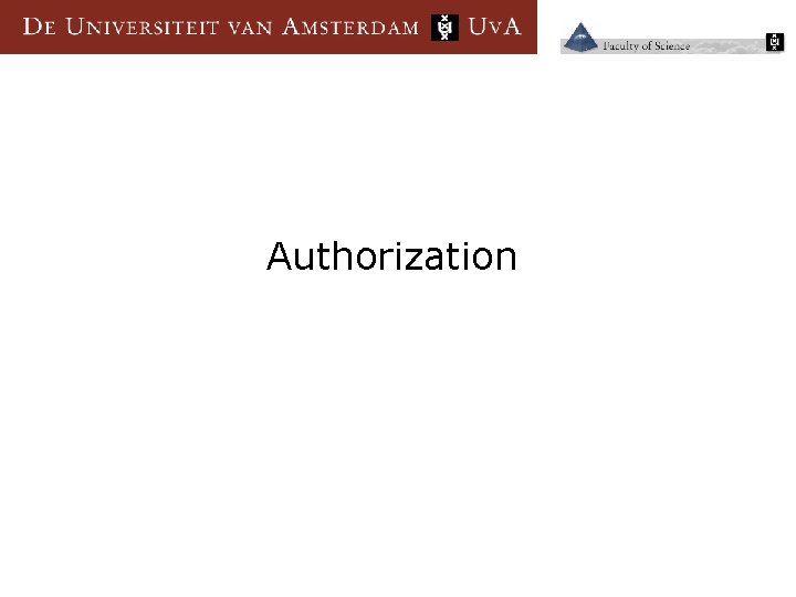 Authorization 