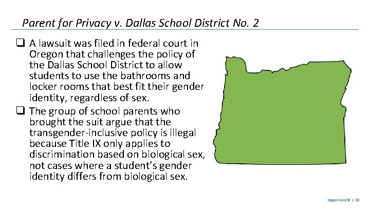 Parent for Privacy v. Dallas School District No. 2 q A lawsuit was filed