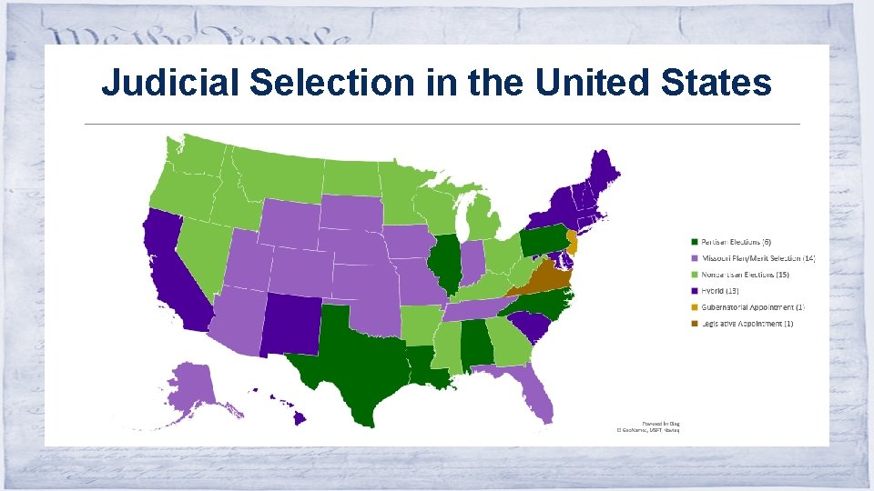 Judicial Selection in the United States 