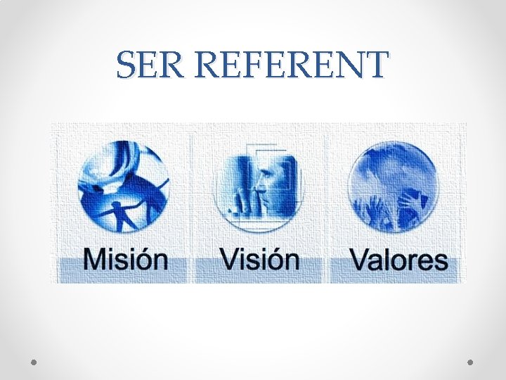 SER REFERENT SER REFERENT