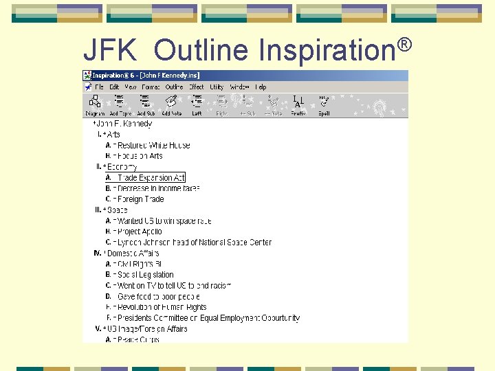 JFK Outline ® Inspiration 