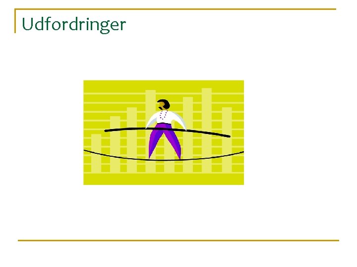 Udfordringer 