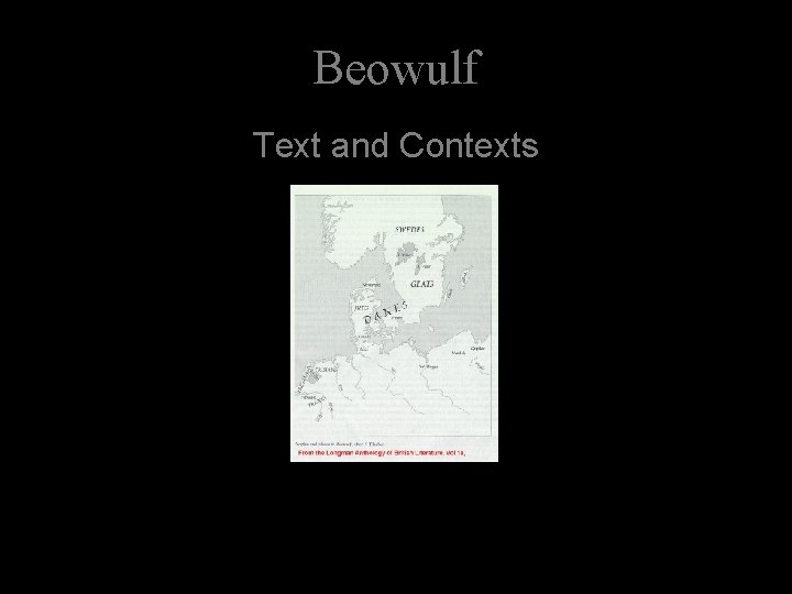 Beowulf Text and Contexts 