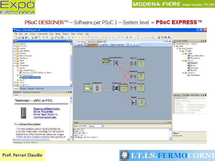 PSo. C DESIGNER™ – Software per PSo. C 1 – System level = PSo.