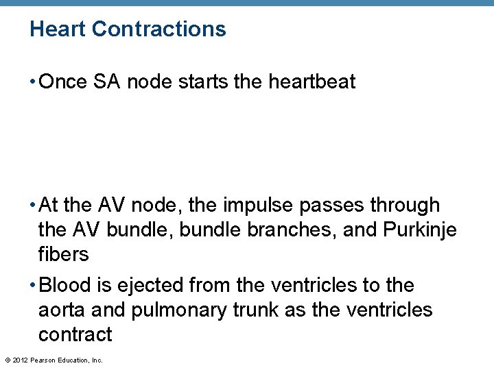 Heart Contractions • Once SA node starts the heartbeat • At the AV node, Heart Contractions • Once SA node starts the heartbeat • At the AV node,