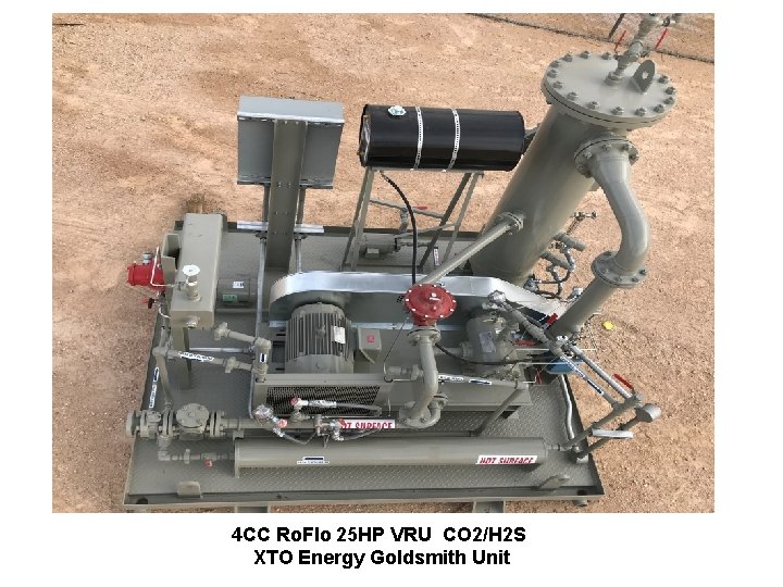 XTO Means Field 4 CC Ro. Flo 25 HP VRUCO 2/H 2 S Service