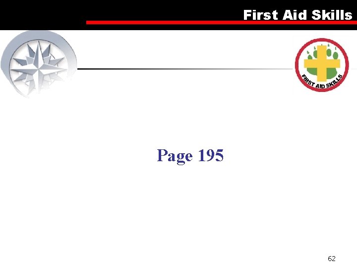 First Aid Skills Page 195 62 