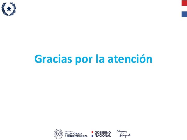 Gracias por la atención 