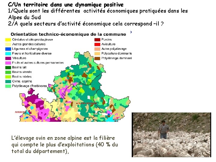 C/Un territoire dans une dynamique positive 1/Quels sont les différentes activités économiques pratiquées dans C/Un territoire dans une dynamique positive 1/Quels sont les différentes activités économiques pratiquées dans