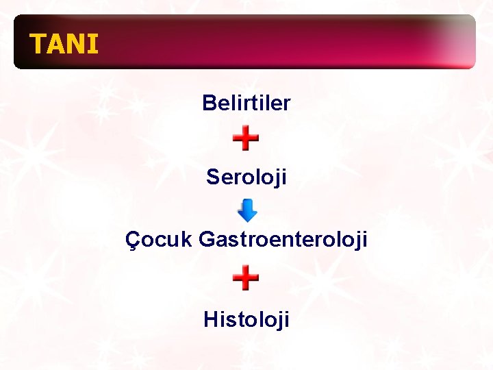 TANI Belirtiler Seroloji Çocuk Gastroenteroloji Histoloji 