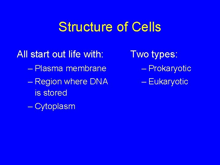 Cell Structure and Function Chapter 4 Cell Theory